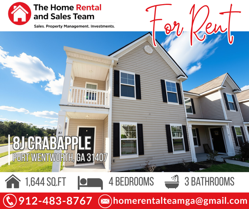 Port Wentworth House: 8J Crabapple Circle