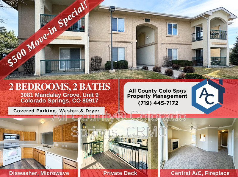 Colorado Springs Condo: 3081 Mandalay Grove