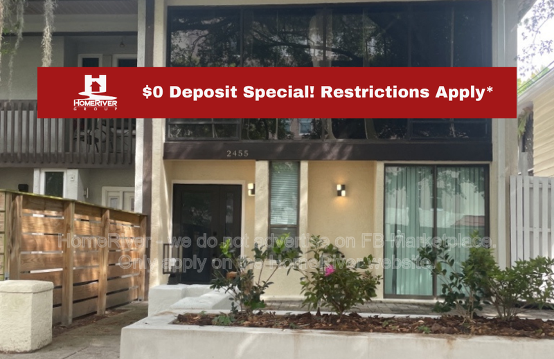 Tampa Townhome: 2455 W Palm Dr