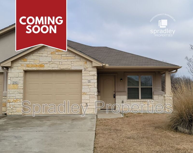 Temple Townhome: 757B East Ridge Blvd