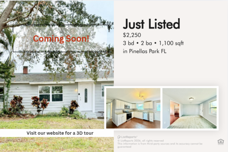 Pinellas Park House: 7150 79th Street North