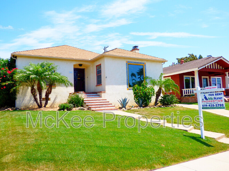 San Diego House: 3114 Homer Street