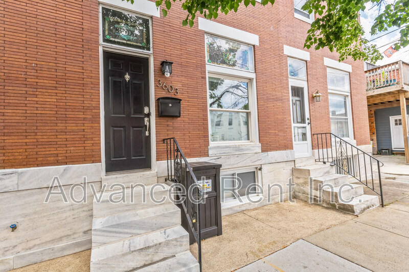 Baltimore Townhome: 3603 Hudson St