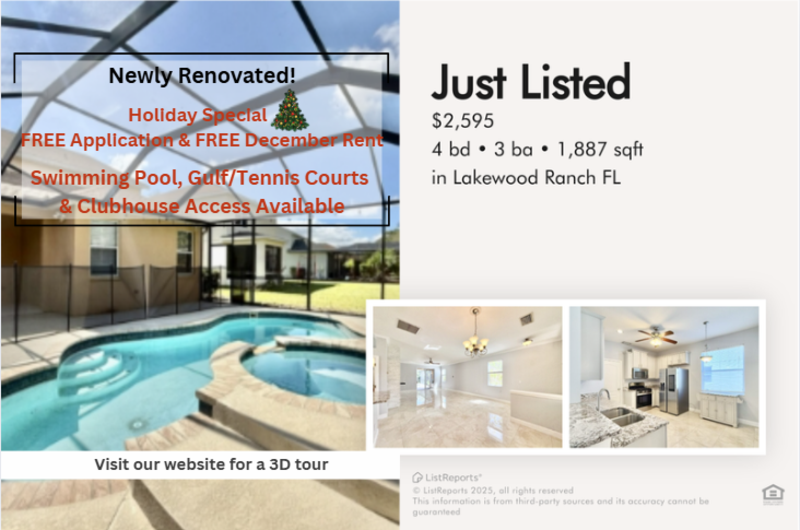 Lakewood Ranch House: 15127 Skip Jack Loop