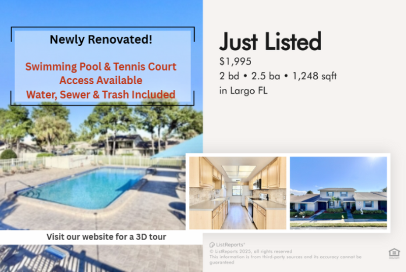 Largo Townhome: 2131 Ridge Road South - U119