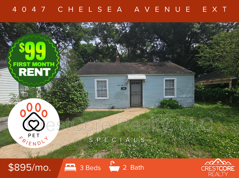 Memphis House: 4047 Chelsea Avenue Ext