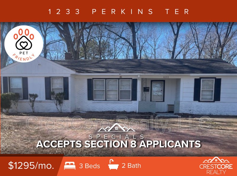 Memphis House: 1233 Perkins Ter