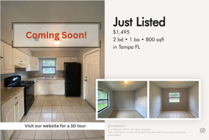 Tampa Condo: 1413 East 99th Avenue