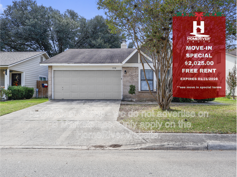 San Antonio House: 9730 Hidden Brk