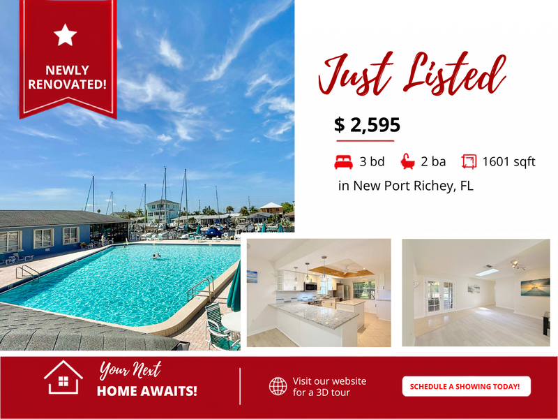 New Port Richey House: 5321 Jones Court