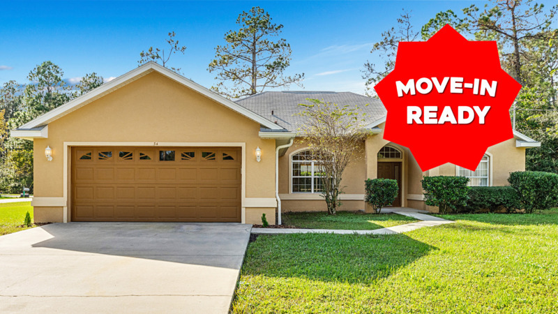 Palm Coast House: 34 Rainbow Lane