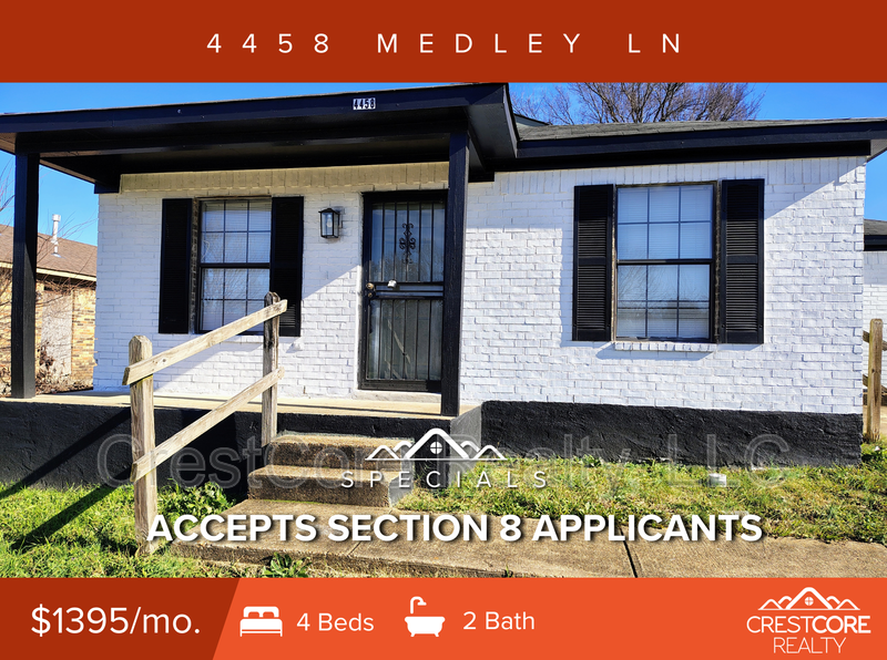 Memphis House: 4458 Medley Ln