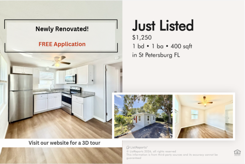 St. Petersburg House: 4091 58th Avenue North - B