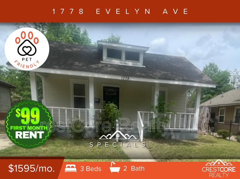 Memphis House: 1778 Evelyn Ave