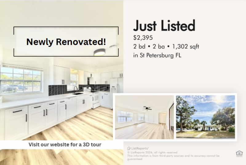 St. Petersburg House: 6600 3rd Avenue North