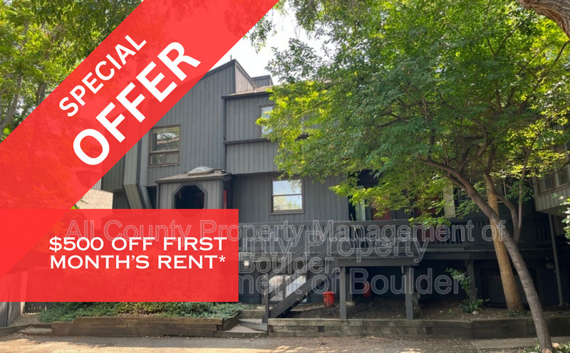 Boulder Townhome: 2155 S. Walnut
