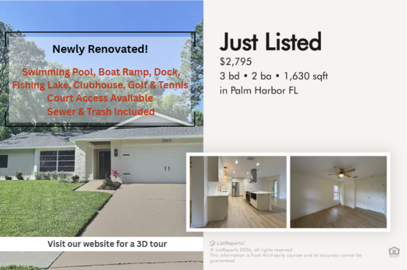 Palm Harbor House: 2869 Thistle Court North