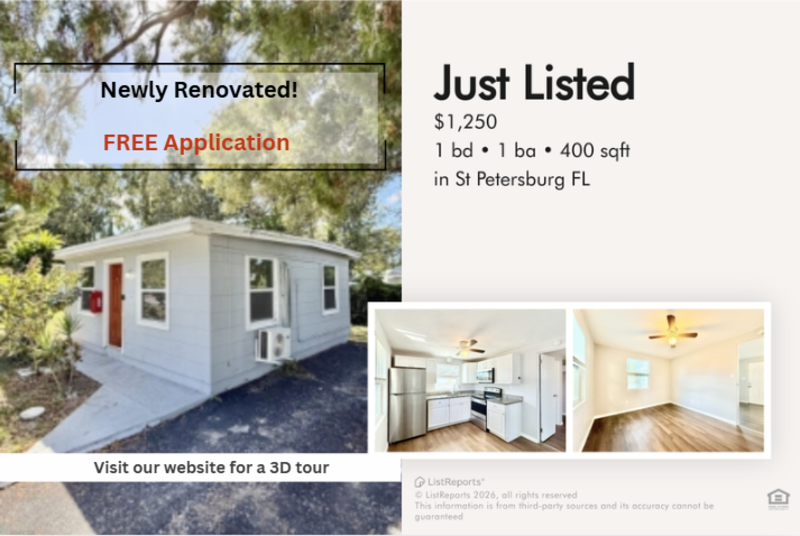 St. Petersburg House: 4091 58th Avenue North - B