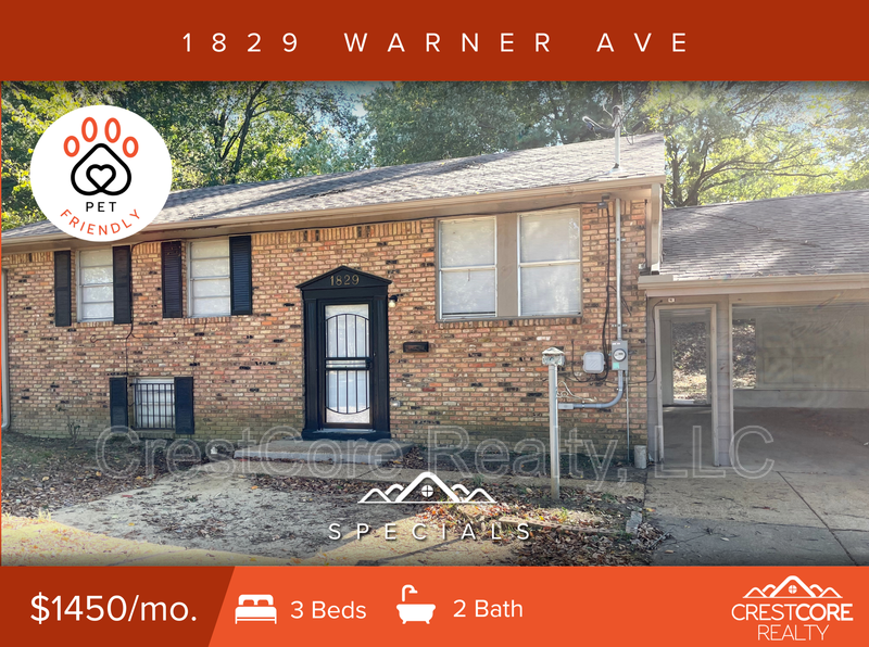 Memphis House: 1829 Warner Ave