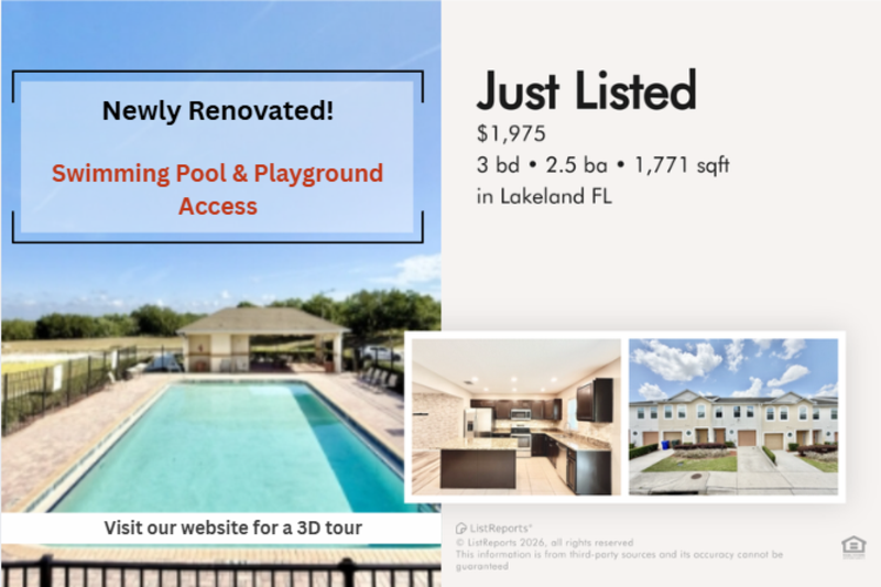 Lakeland Townhome: 3824 Exeter Lane - 1