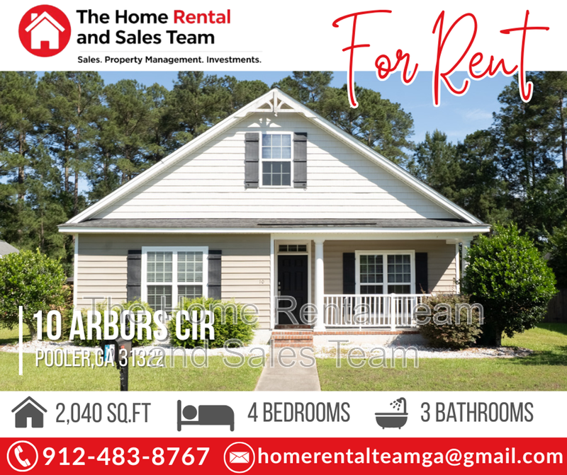Pooler House: 10 Arbors Circle