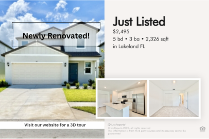 Lakeland House: 641 Bald Cypress Drive
