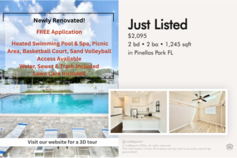 Pinellas Park Townhome: 6388 93rd Terrace #4602