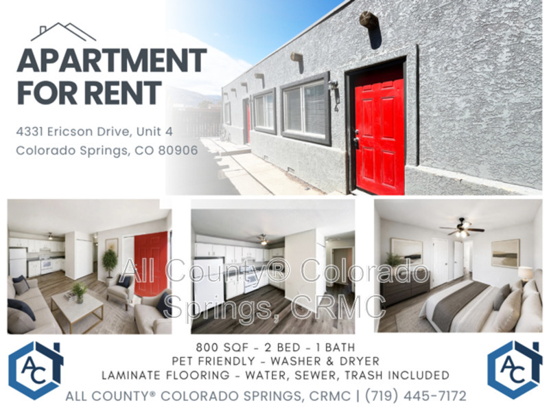 Colorado Springs Condo: 4331 Ericson Drive