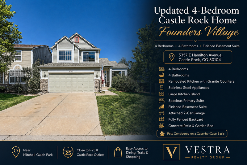 Castle Rock House: 5357 East Hamilton Avenue