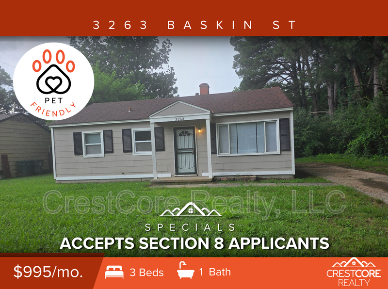 Memphis House: 3263 Baskin St
