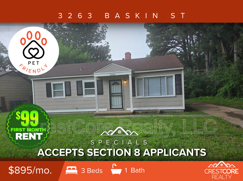 Memphis House: 3263 Baskin St