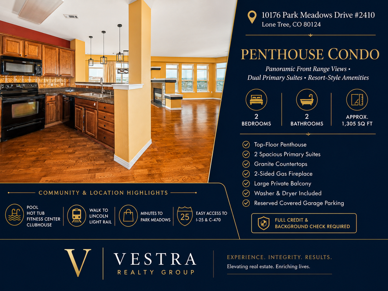 Lone Tree Condo: 10176 Park Meadows Drive