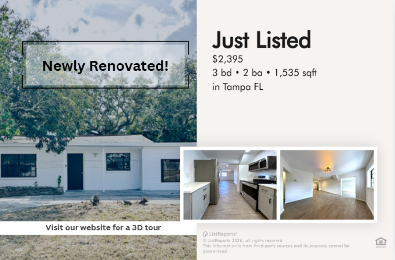 Tampa House: 2928 West Elrod Avenue