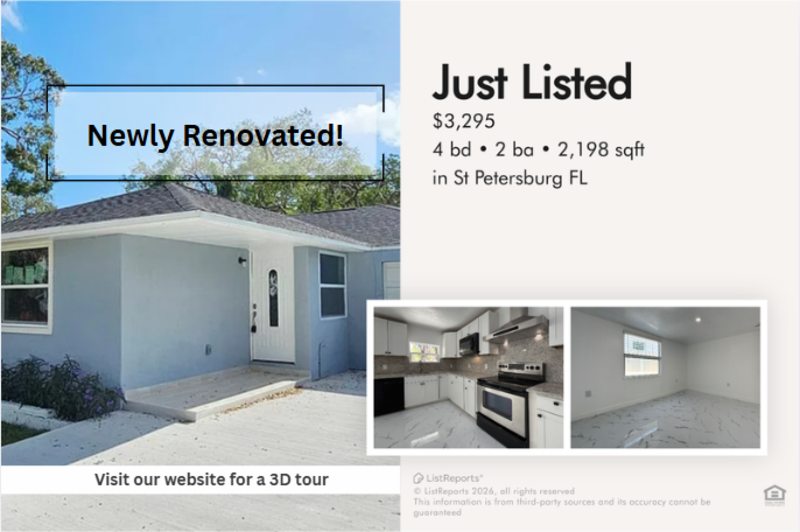 St. Petersburg House: 2712 60th Avenue North