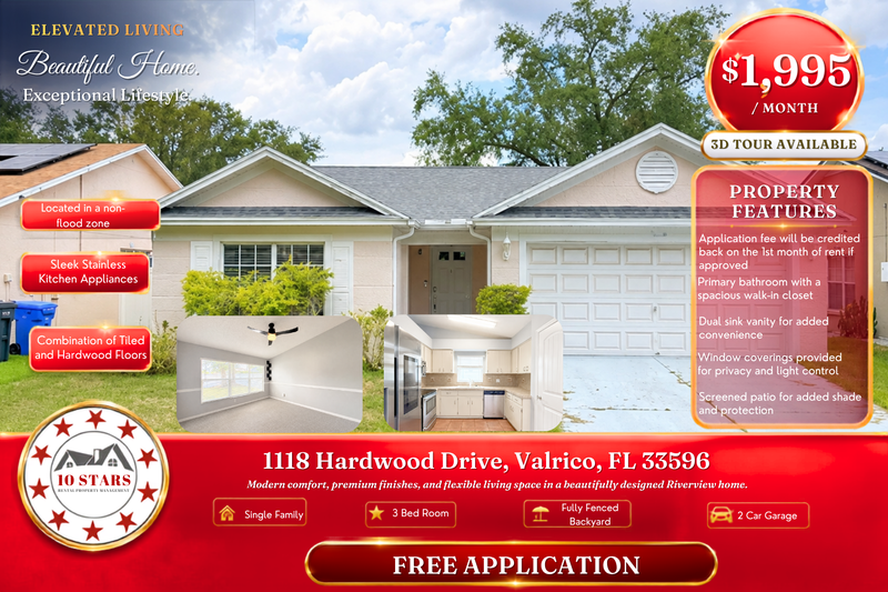 Valrico House: 1118 Hardwood Drive