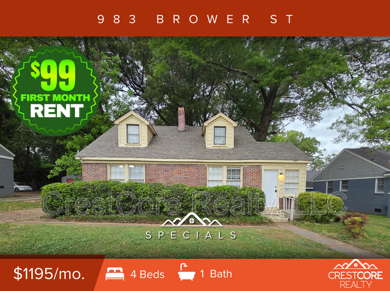 Memphis House: 983 Brower St