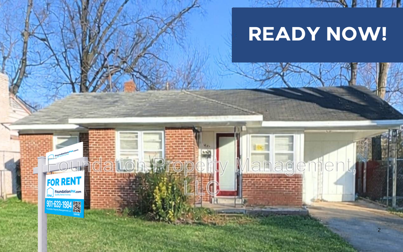 Memphis House: 1624 Mary Drive