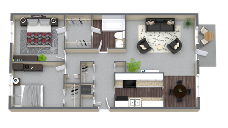 Omaha Apartment: 11724 Arbor Street