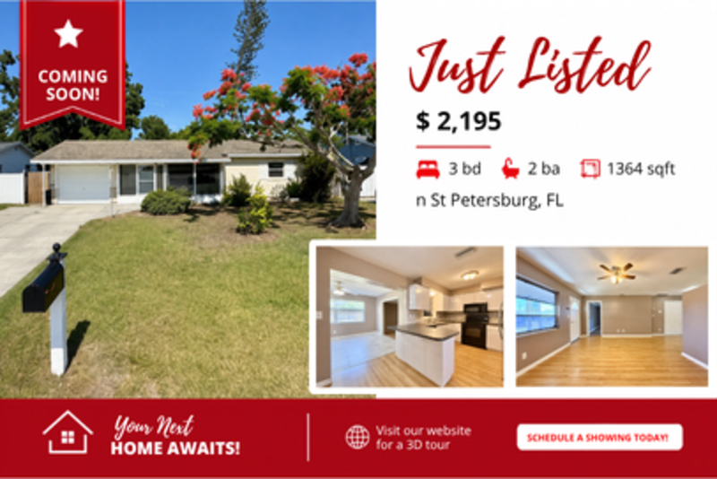 St. Petersburg House: 5333 63rd Street North