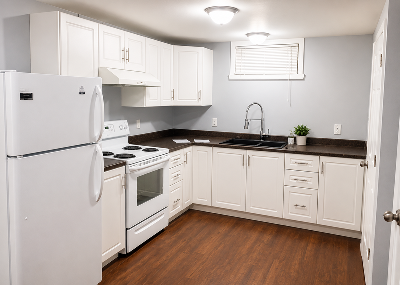 Edmonton House: 12904 90 St NWDownstairs