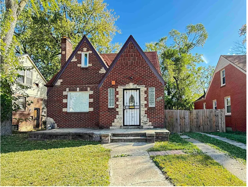 Detroit House: 15710 Biltmore Street