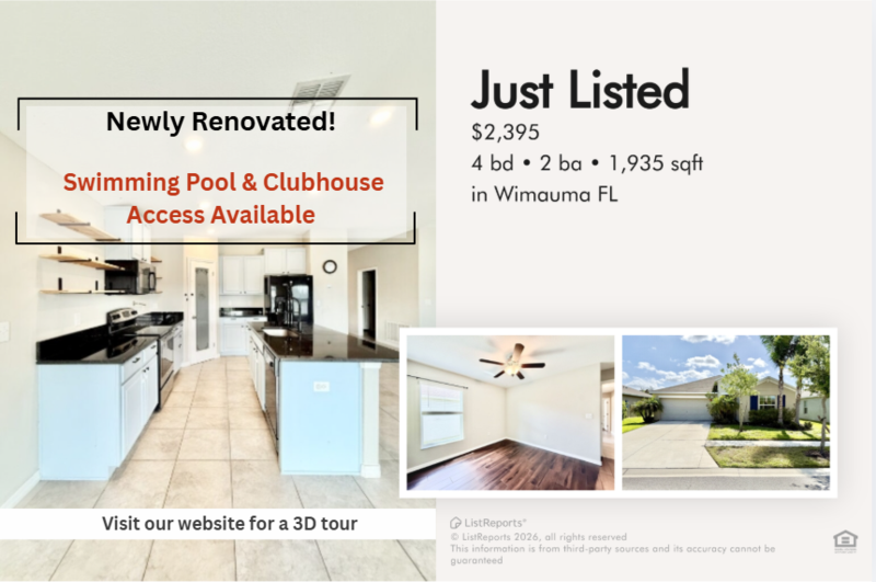 Wimauma House: 17134 White Mangrove Drive