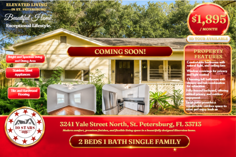 St. Petersburg House: 3241 Yale Street North