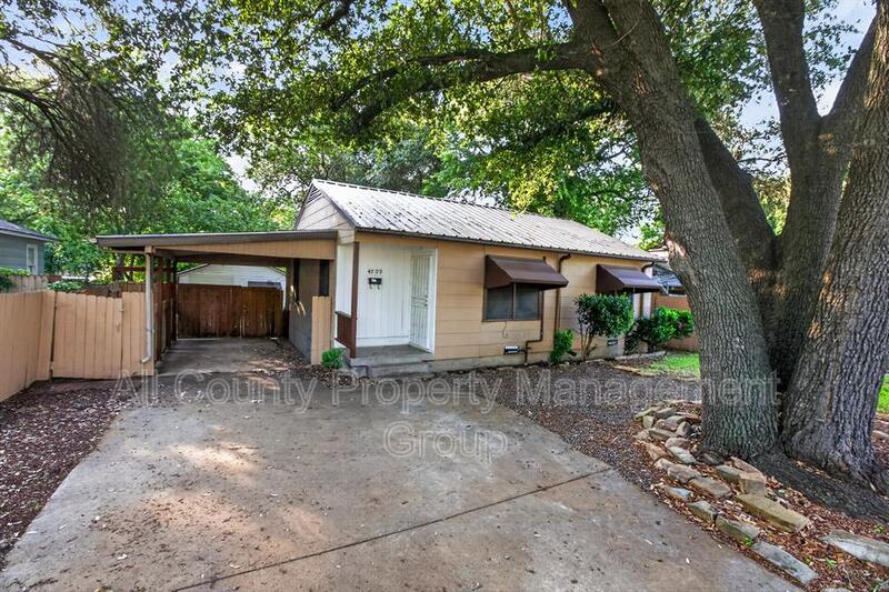 Fort Worth House: 4709 Mayfair Street