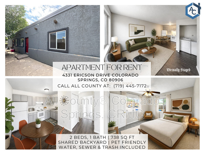 Colorado Springs Condo: 4331 Ericson Drive