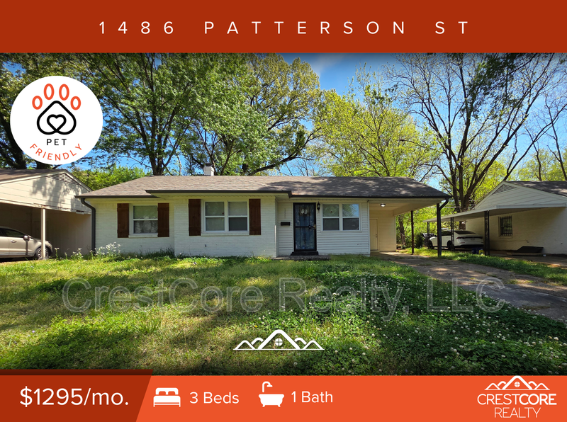 Memphis House: 1486 Patterson St