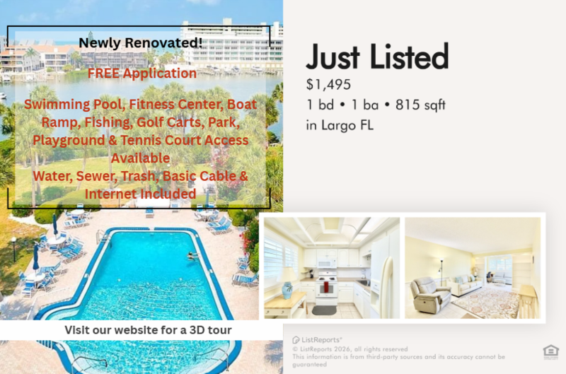 Largo Condo: 10350 Imperial Point Drive West - 10