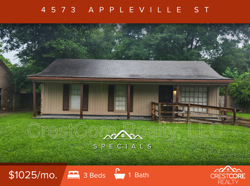 Memphis House: 4573 Appleville St