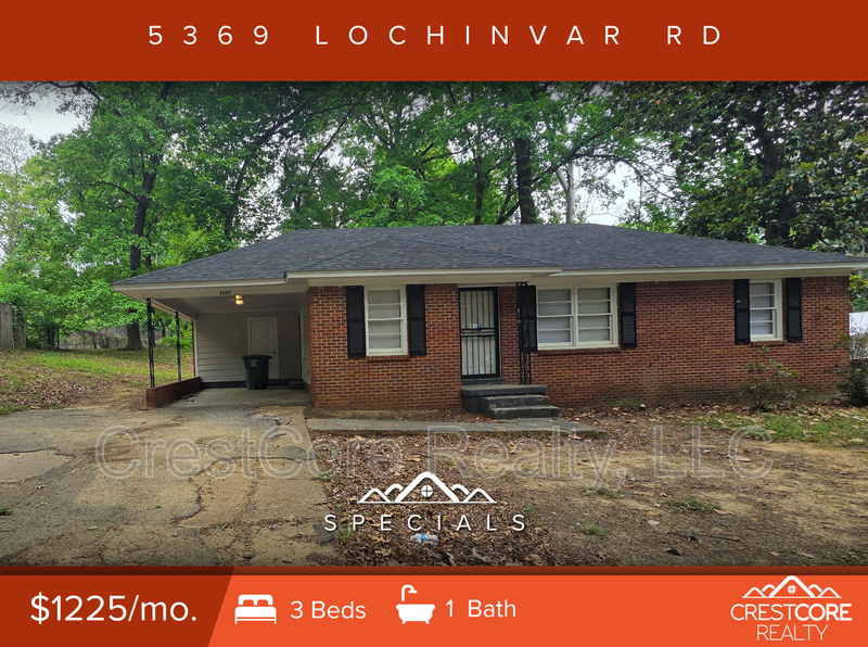 Memphis House: 5369 Lochinvar Rd