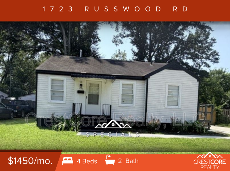 Memphis House: 1723 Russwood Rd